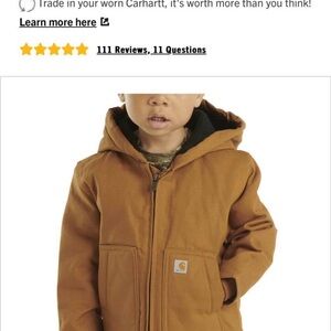 Carhartt Tan Hooded Jacket